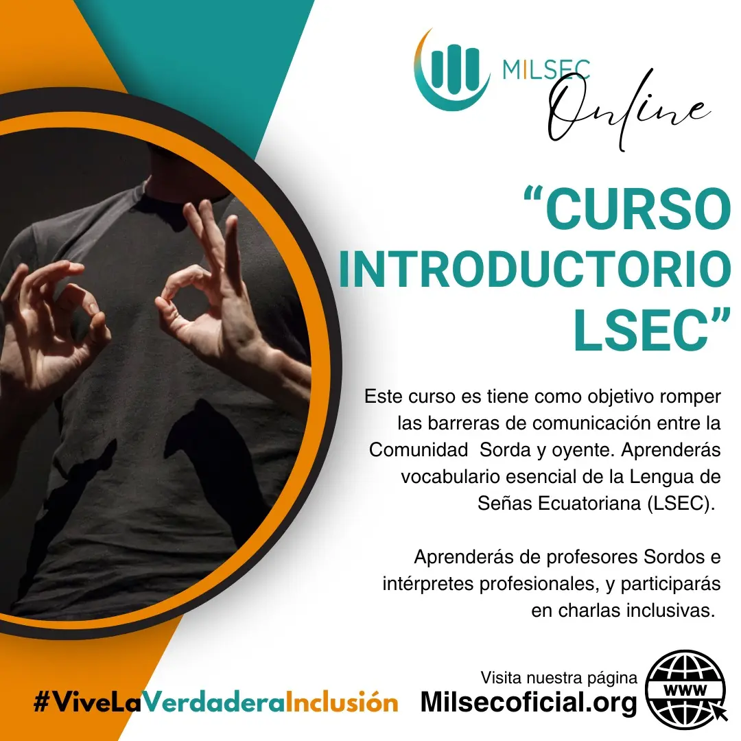 Curso Introductorio de Lengua de Señas de MILSEC