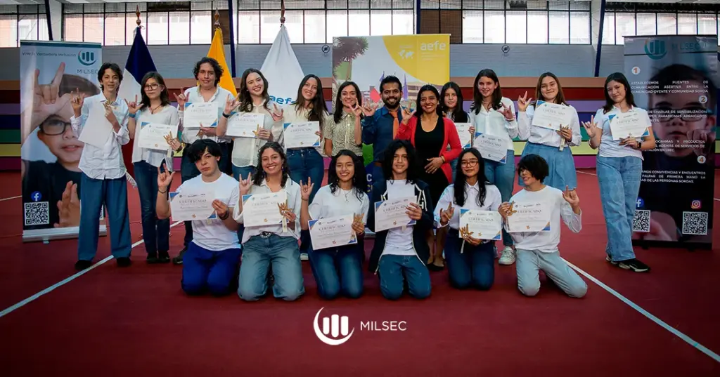 Promoción del Curso Introductorio de Lengua de Señas
