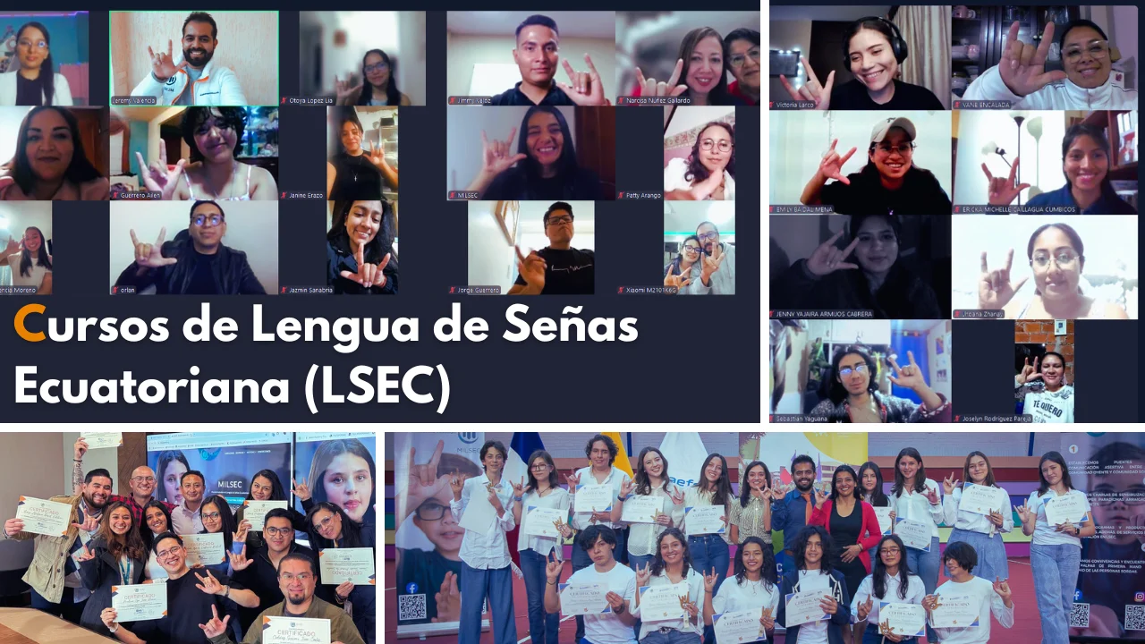Cursos de Lengua de Señas Ecuatoriana